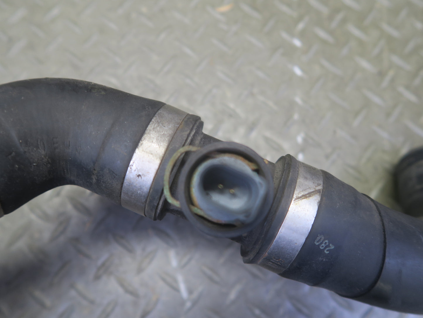 2011-2018 Porsche Cayenne 958 4.8L Lower Upper Radiator Coolant Hose Pipe Set
