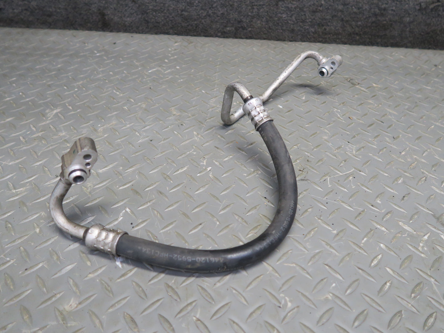 95-97 Toyota Celsior Set of 4 A/C Air Condition Hose Pipe Line w Dryer OEM