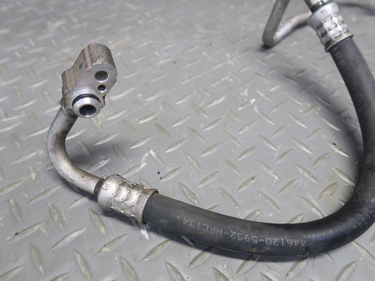 95-97 Toyota Celsior Set of 4 A/C Air Condition Hose Pipe Line w Dryer OEM