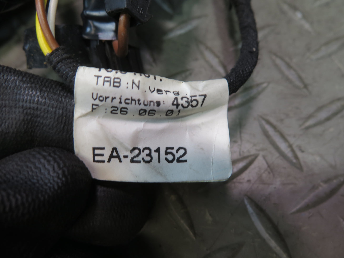 01-03 VW Eurovan T4 2.8L Rear Heated Screen Tailgate Wire Wiring Harness OEM