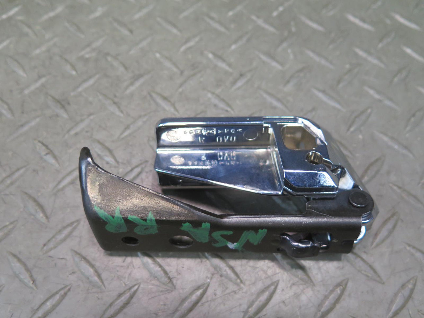 96-98 Nissan Stagea WGC34 Rear Right Seat Backrest Recline Chrome Handle OEM