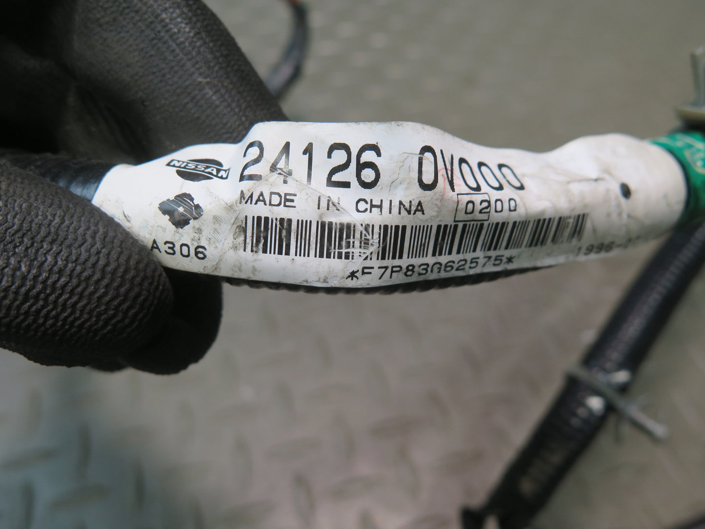 96-98 Nissan Stagea WGC34 Rear Left or Right Door Wire Wiring Harness OEM