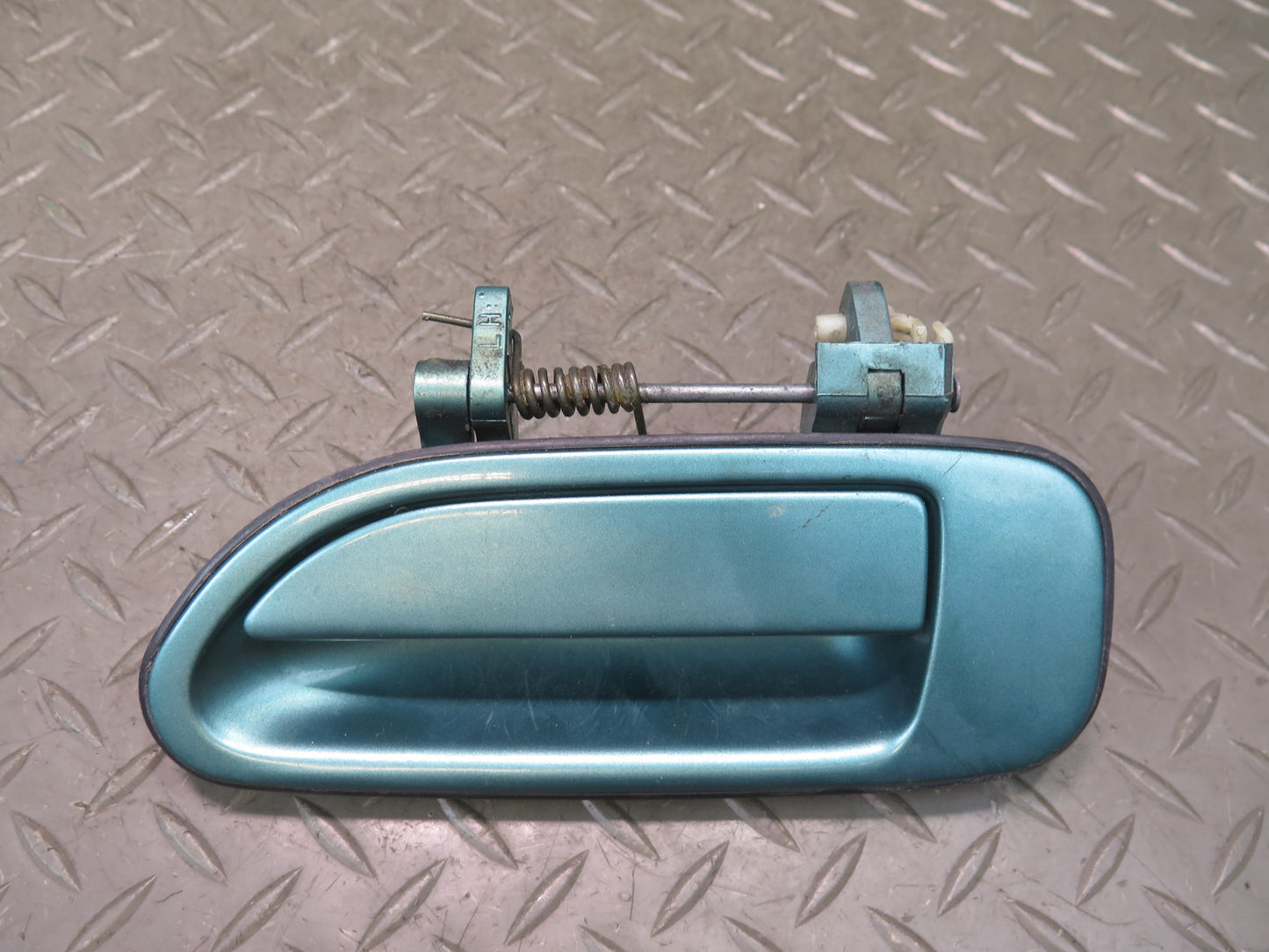 96-98 Nissan Stagea WGC34 Set of 4 Front & Rear Door Exterior Handle Green OEM