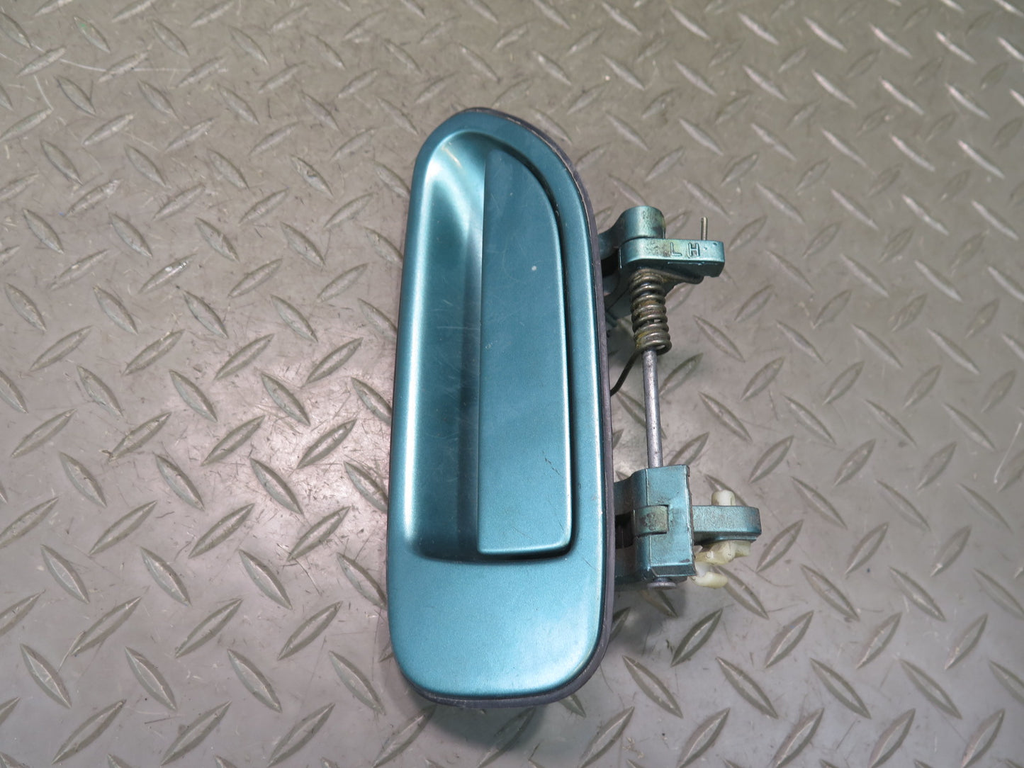 96-98 Nissan Stagea WGC34 Set of 4 Front & Rear Door Exterior Handle Green OEM