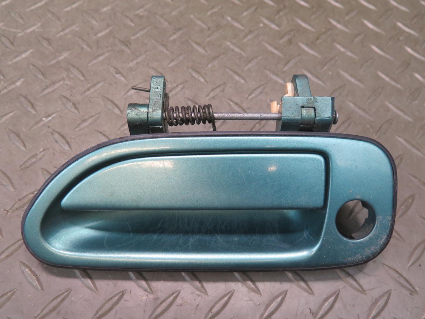 96-98 Nissan Stagea WGC34 Set of 4 Front & Rear Door Exterior Handle Green OEM