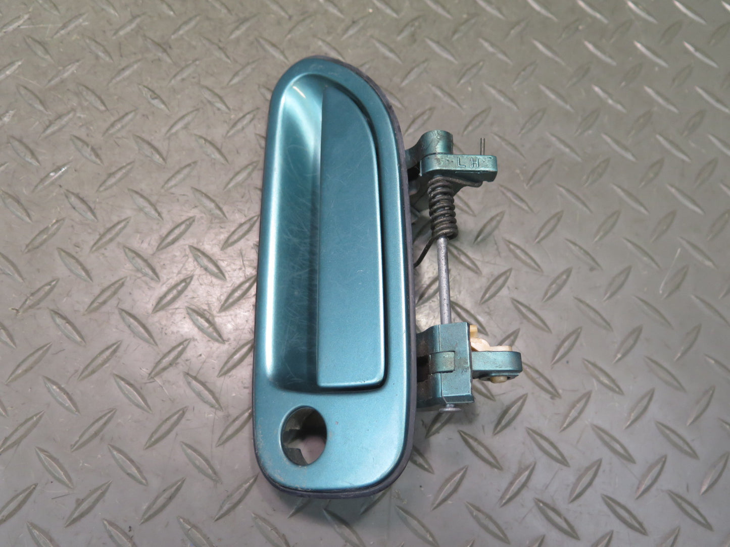 96-98 Nissan Stagea WGC34 Set of 4 Front & Rear Door Exterior Handle Green OEM