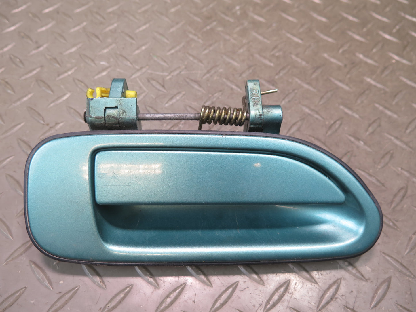 96-98 Nissan Stagea WGC34 Set of 4 Front & Rear Door Exterior Handle Green OEM