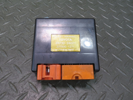 97-98 Lexus JZZ31L SC400 SC300 Theft Warning Control Module 89730-24021 OEM