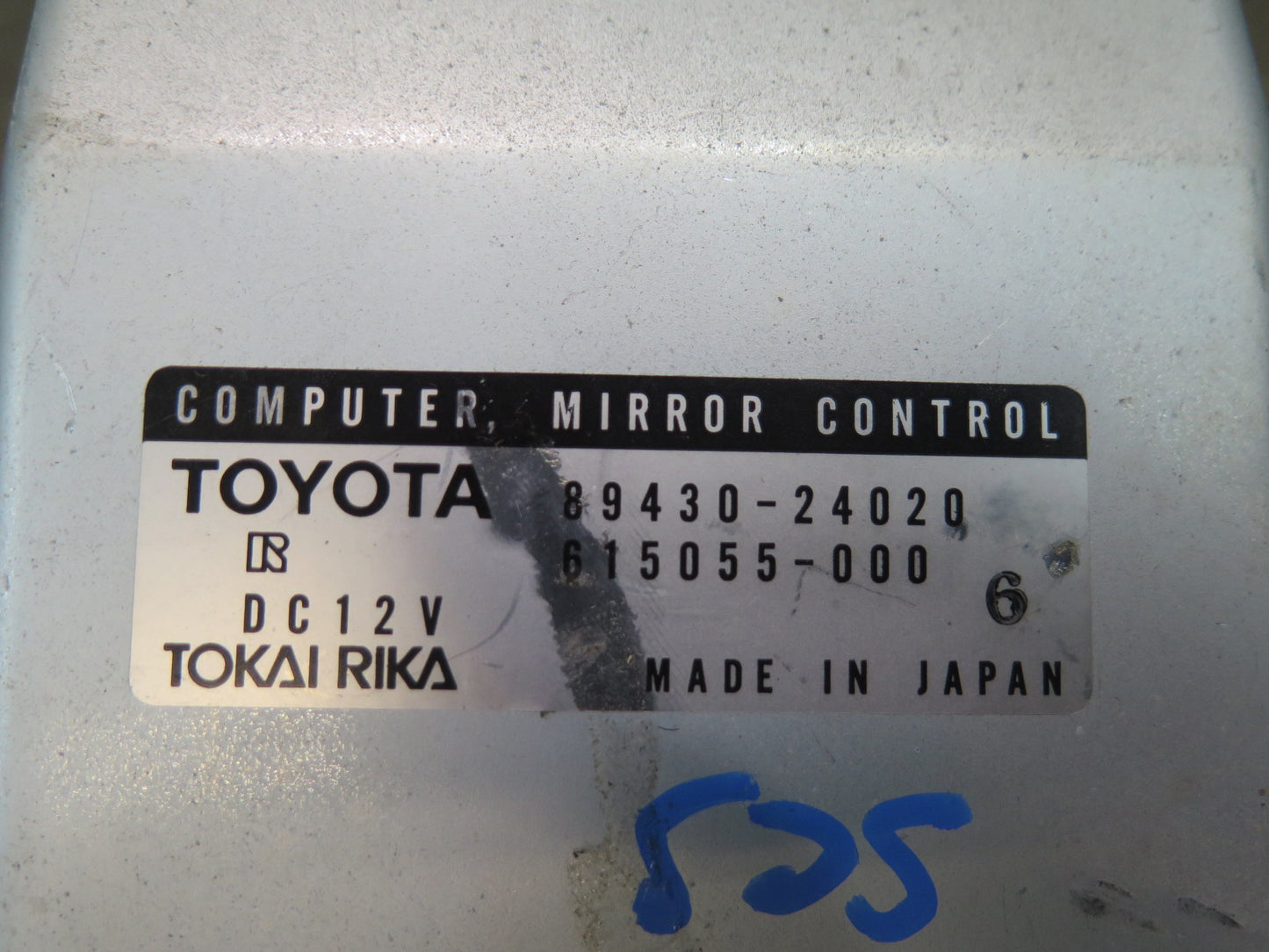 92-00 Lexus JZZ31L SC400 SC300 Mirror Control Module Unit 89430-24020 OEM