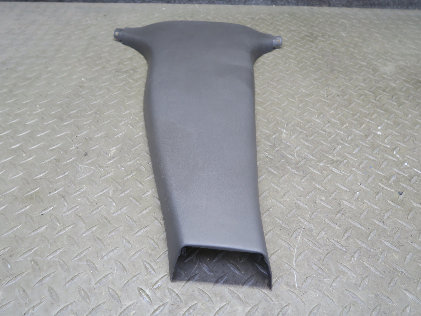 96-98 Nissan Stagea WGC34 Set of 2 Front B Pillar Trim Cover Panel Brown OEM