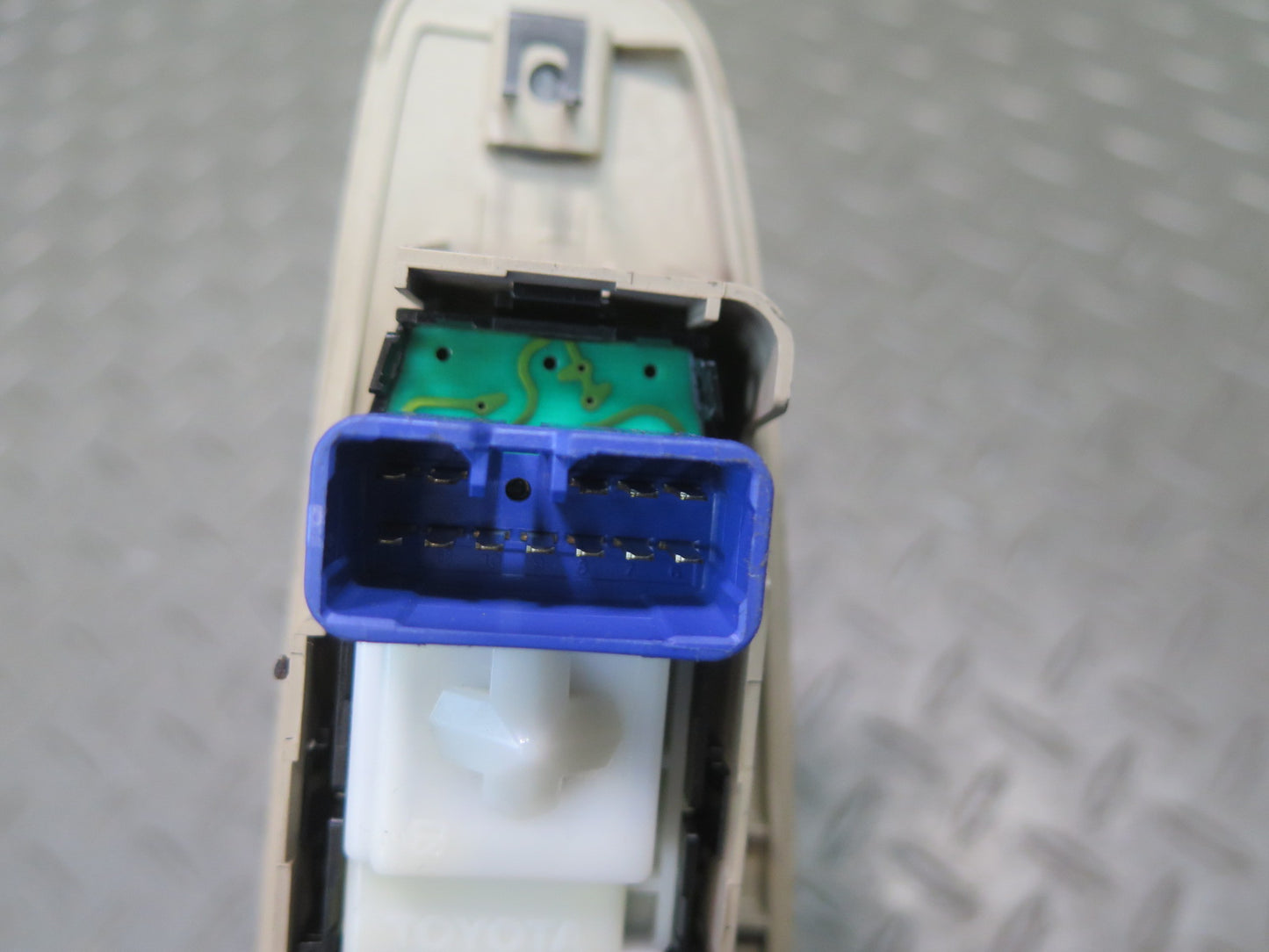 92-00 Lexus JZZ31L SC300 SC400 Left Driver Door Window Mirror Switch Ivory OEM