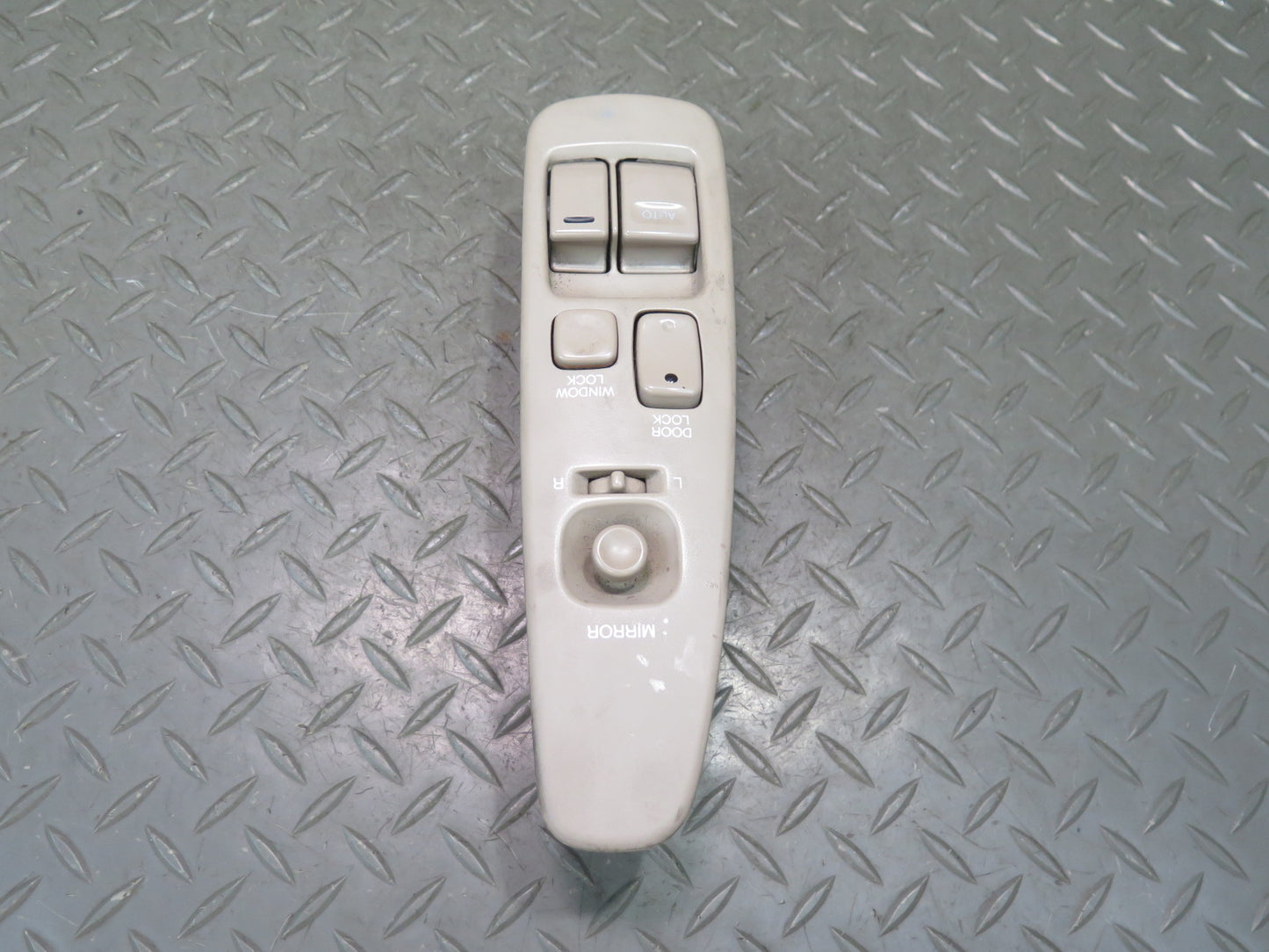 92-00 Lexus JZZ31L SC300 SC400 Left Driver Door Window Mirror Switch Ivory OEM