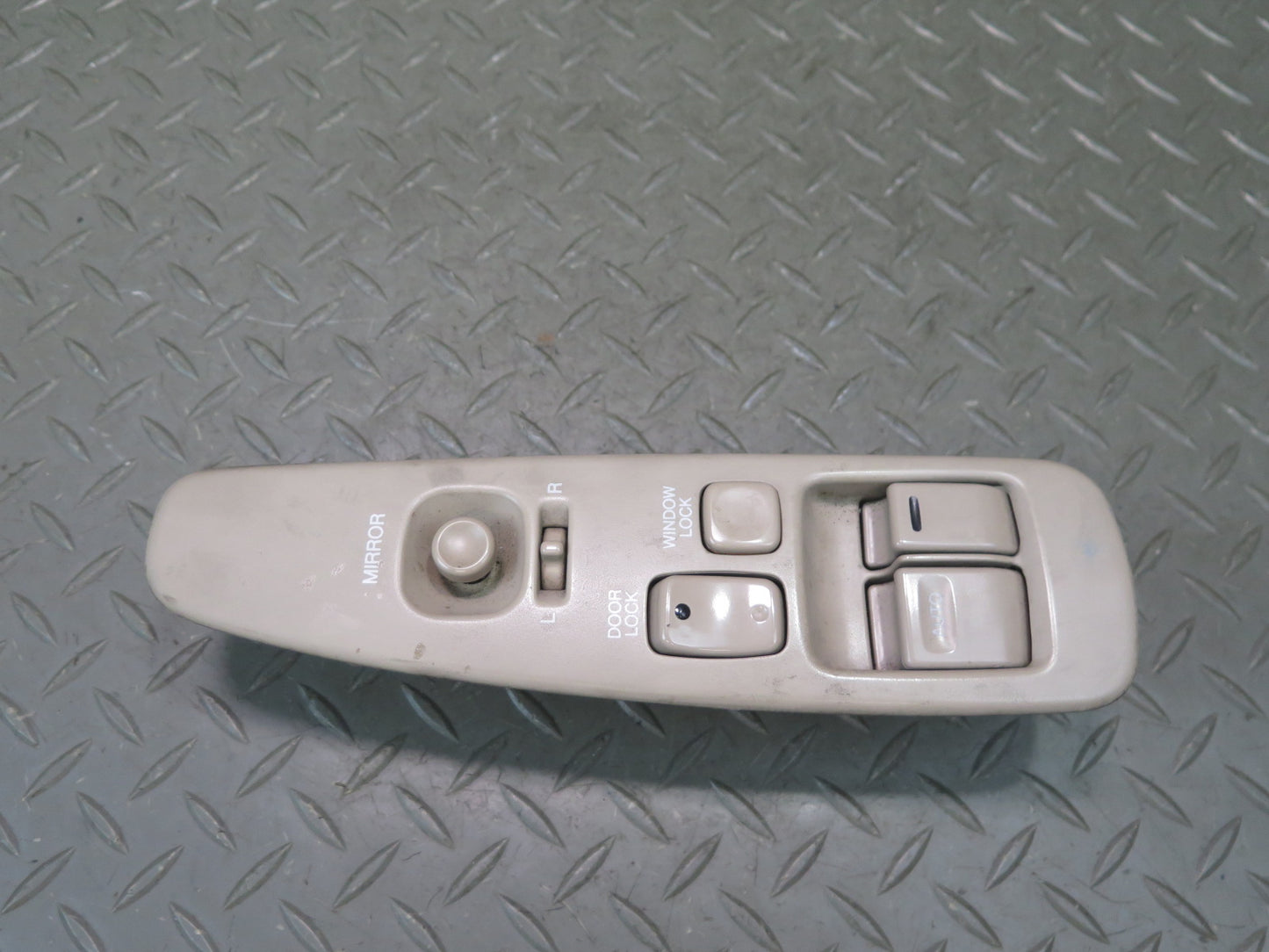 92-00 Lexus JZZ31L SC300 SC400 Left Driver Door Window Mirror Switch Ivory OEM