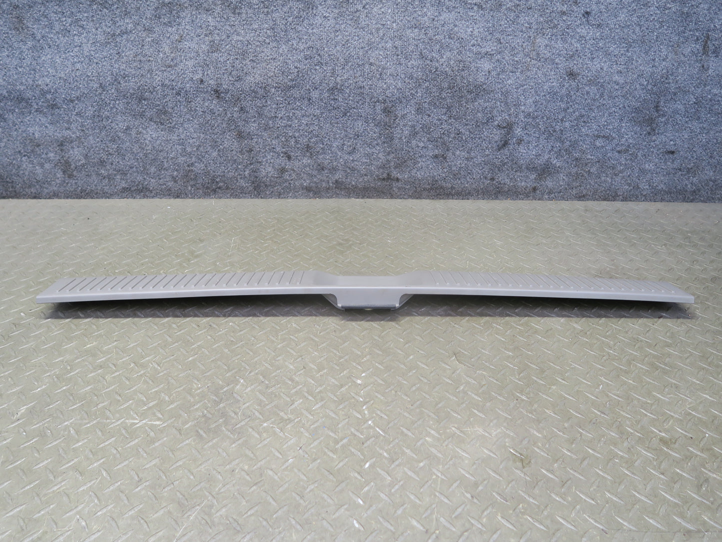 96-98 Nissan Stagea WGC34 Rear Trunk Sill Scuff Plate Trim Cover Gray OEM