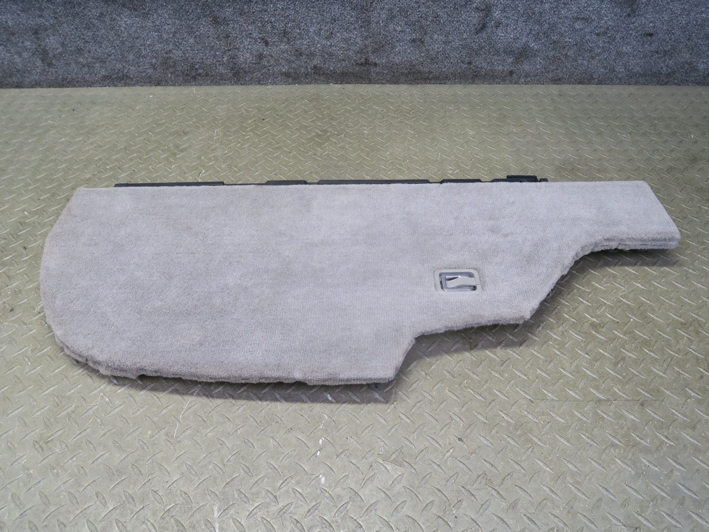96-98 Nissan Stagea WGC34 Left Right Trunk Floor Compartment Cover Gray Set OEM