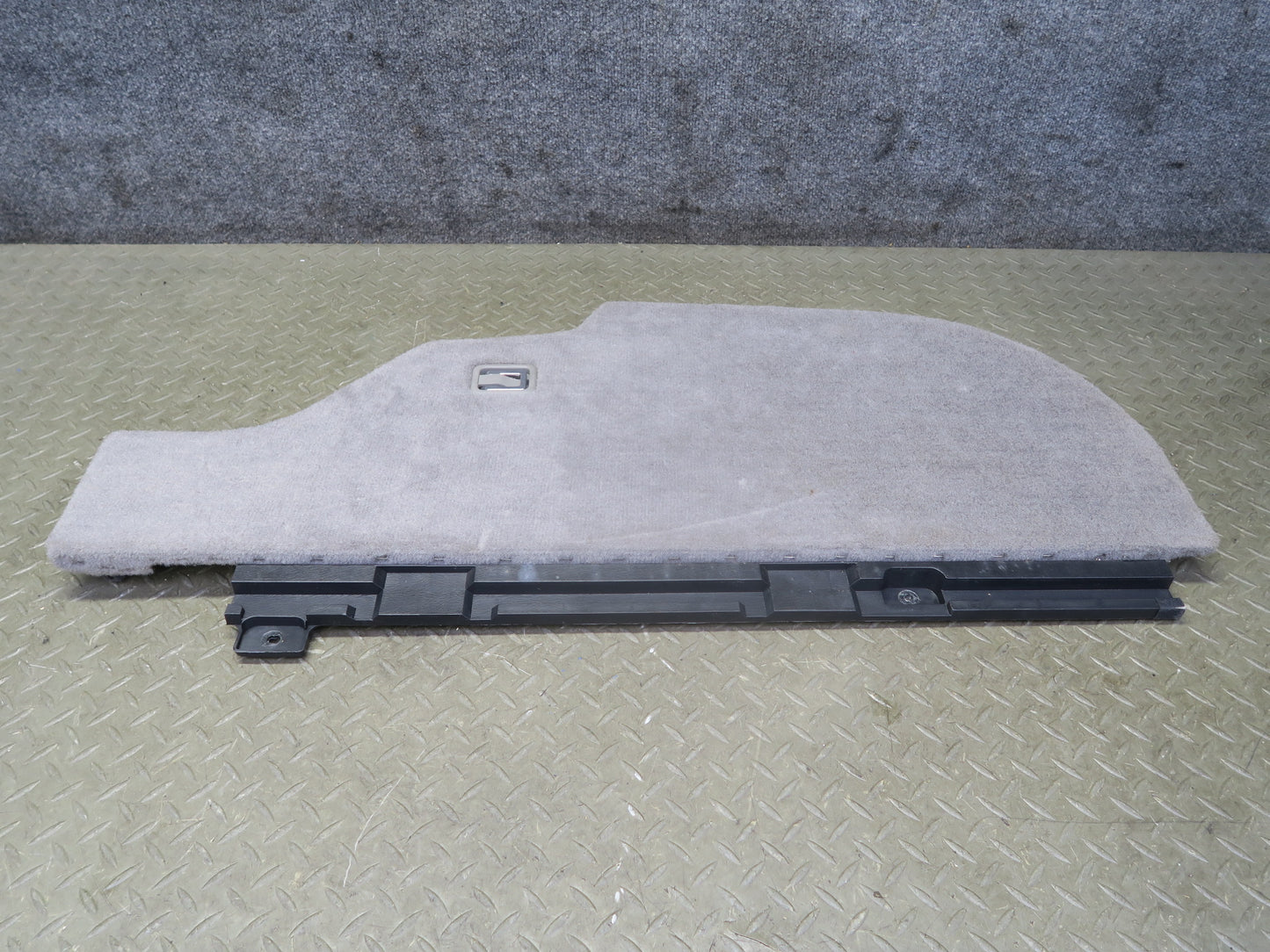 96-98 Nissan Stagea WGC34 Left Right Trunk Floor Compartment Cover Gray Set OEM