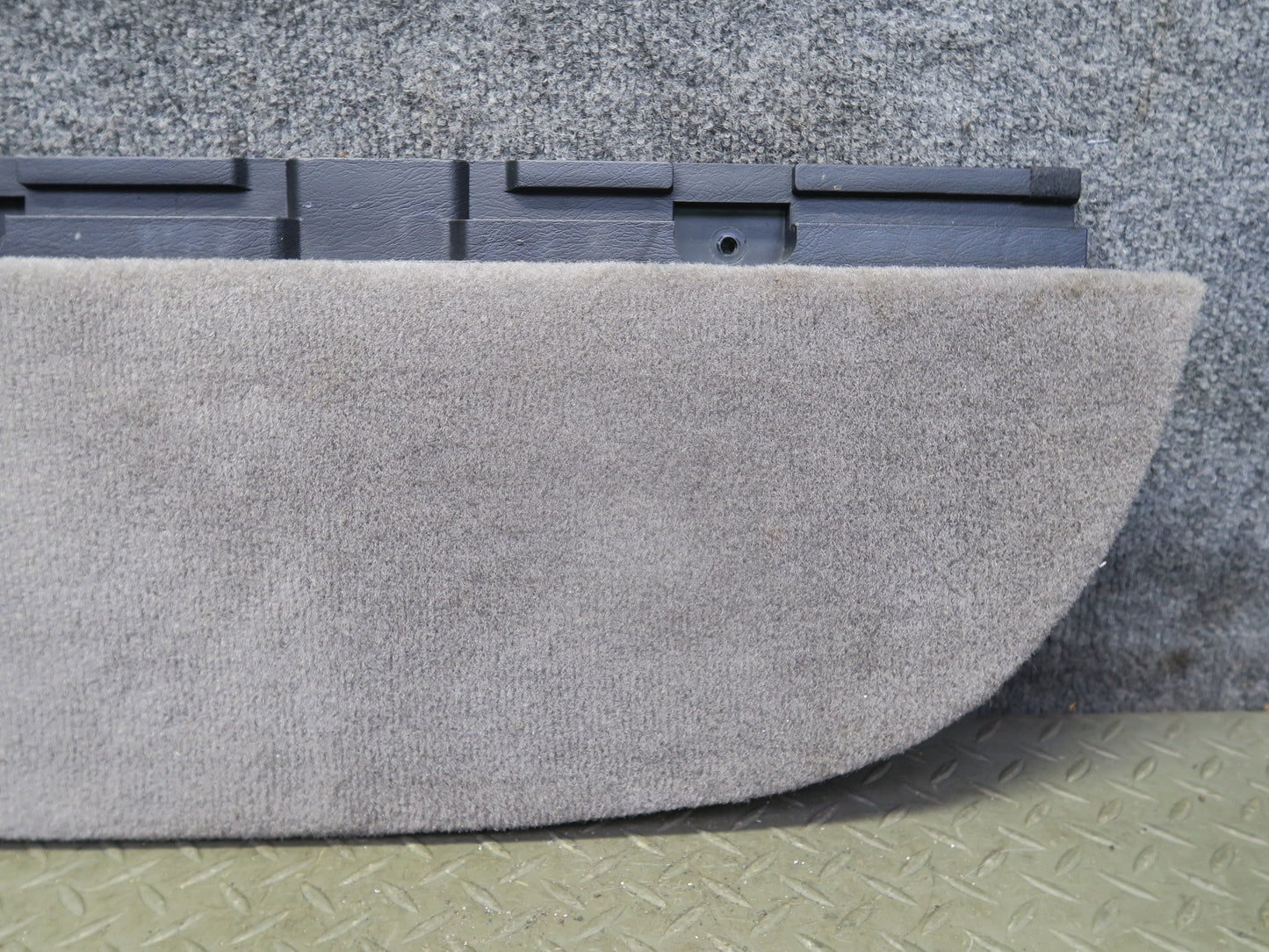 96-98 Nissan Stagea WGC34 Left Right Trunk Floor Compartment Cover Gray Set OEM
