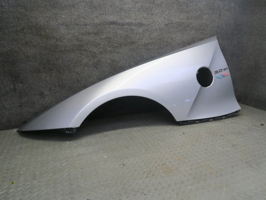 03-08 BMW E86 E85 Z4 Front Left Fender Shell Cover Panel Titan Silver OEM