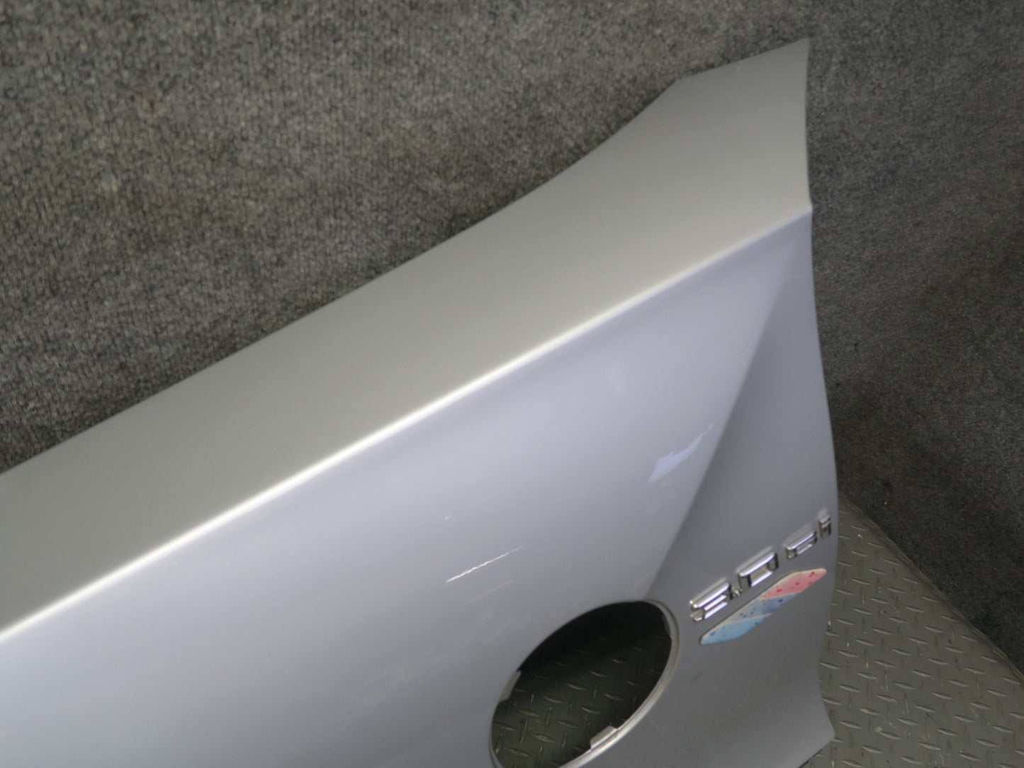 03-08 BMW E86 E85 Z4 Front Left Fender Shell Cover Panel Titan Silver OEM