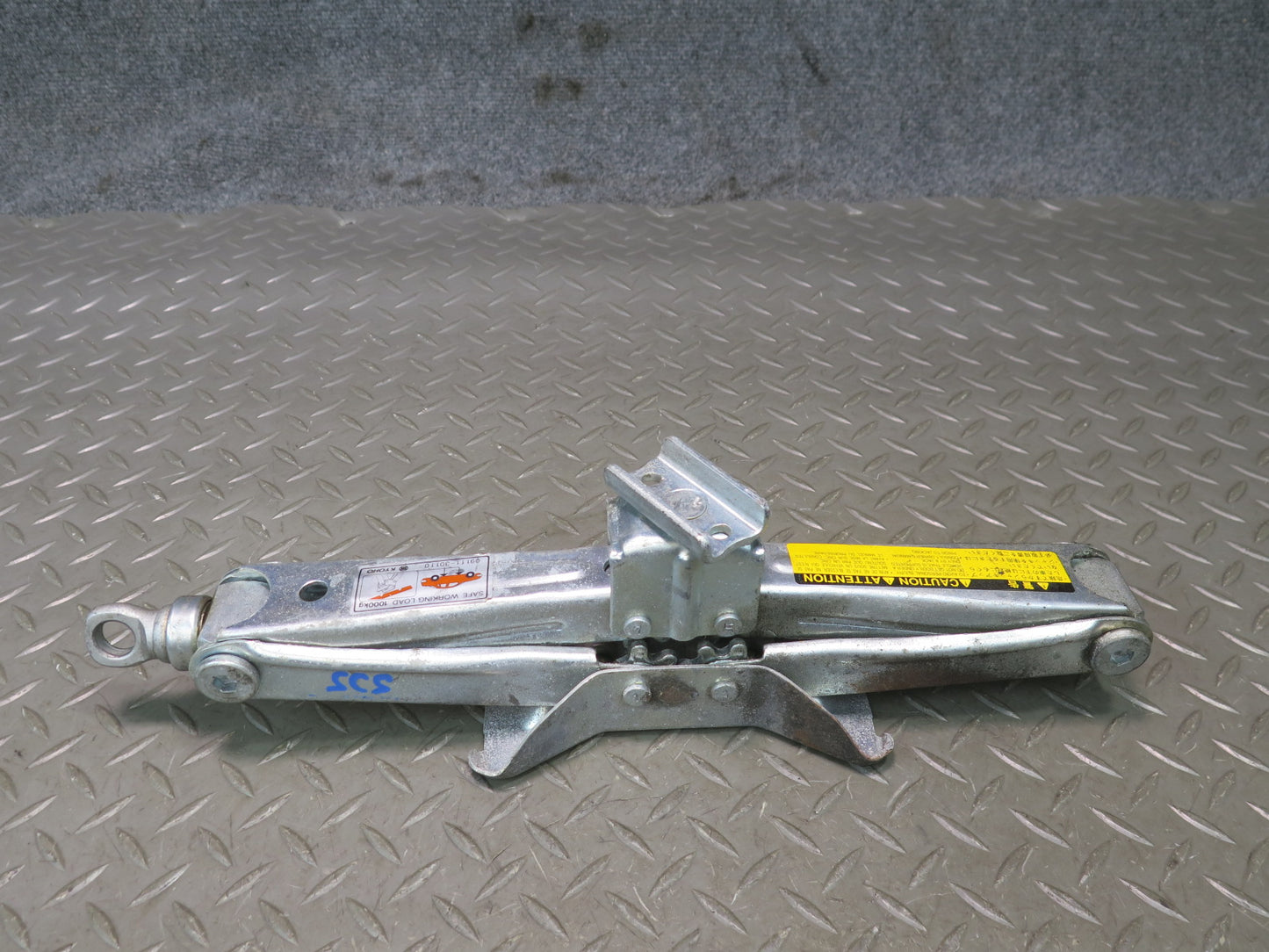 92-00 Lexus JZZ31L SC400 SC300 Spare Tire Lift Jack w Handle Set 09111-30110 OEM