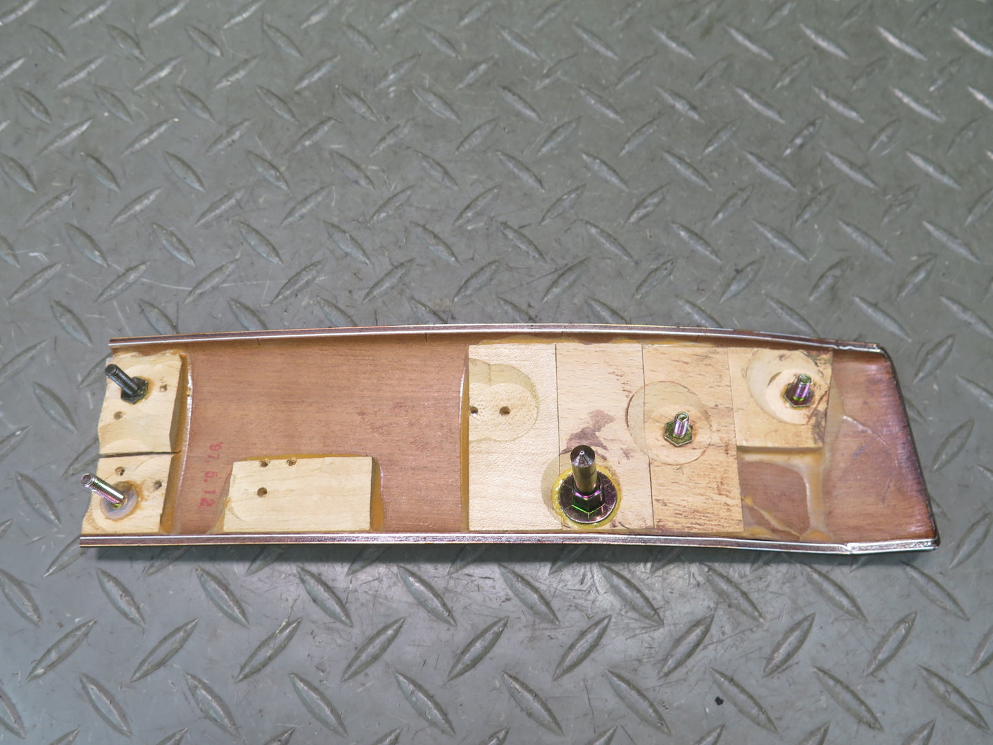 97-00 Lexus JZZ31L SC400 SC300 Set of 4 Door Wood Trim Bezel Cover Panel OEM