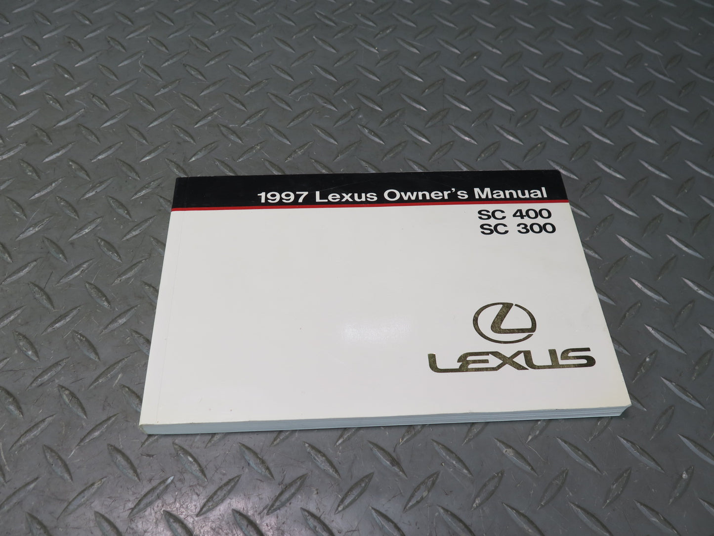 1997 Lexus JZZ31L SC400 SC300 Owners Guide Manual Book Set w Case OEM