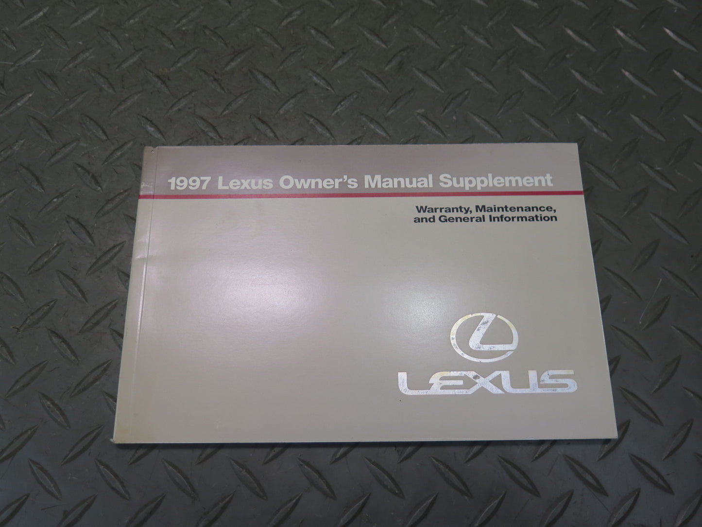 1997 Lexus JZZ31L SC400 SC300 Owners Guide Manual Book Set w Case OEM