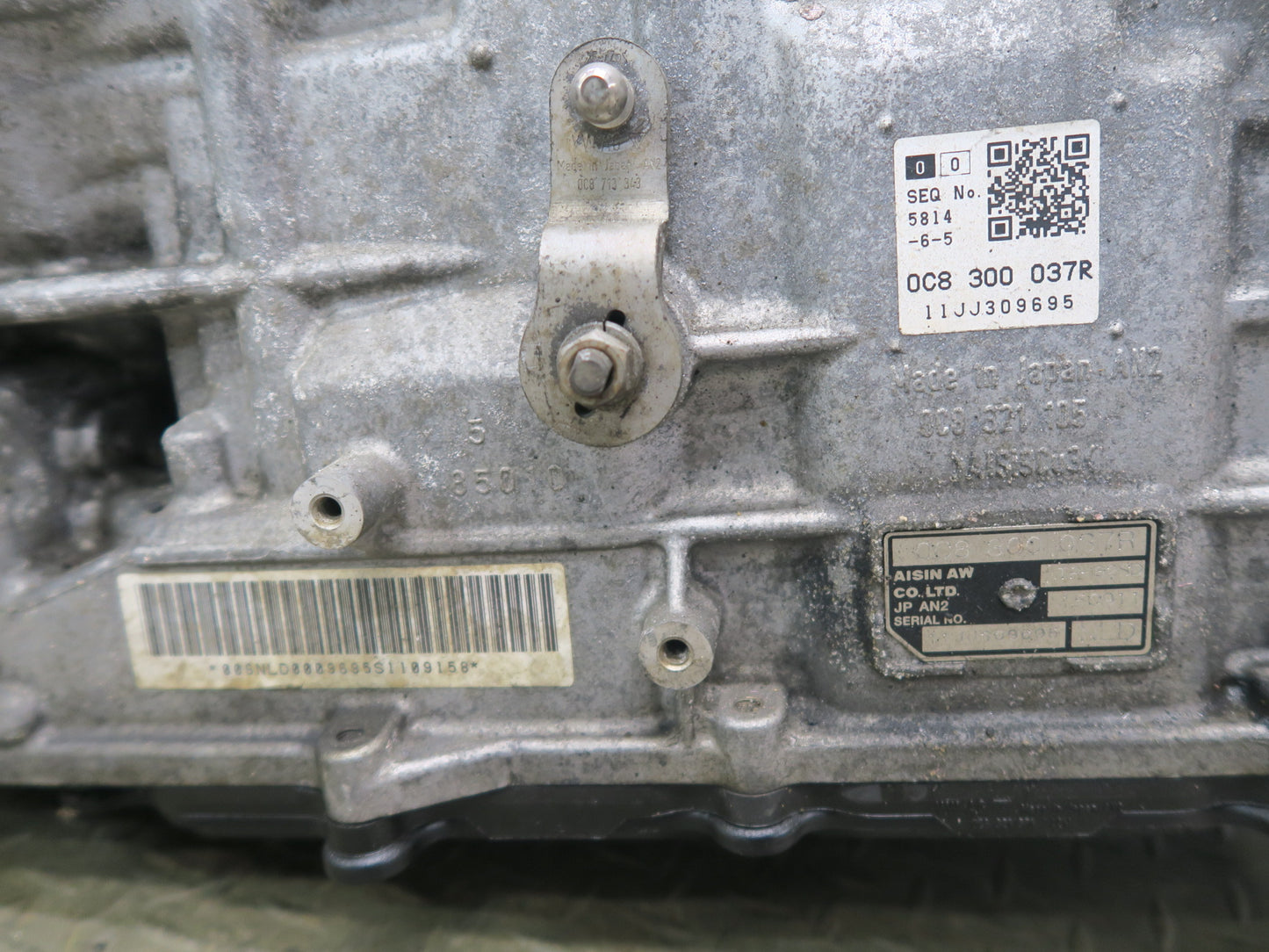 12-18 Porsche Cayenne 958 4.8L Turbo AWD A48.54 TR-82SD Auto Transmission