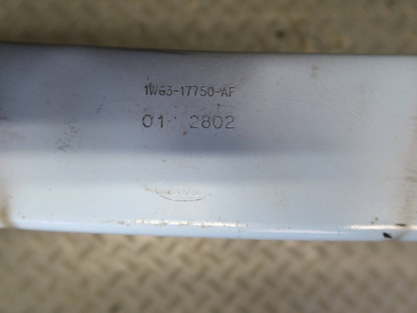 02-05 Ford Thunderbird Front Bumper Impact Reinforcement Bar 1W63-17750-AF OEM