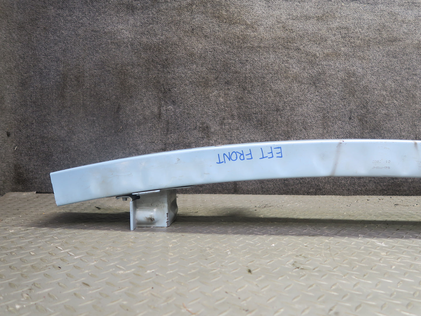 02-05 Ford Thunderbird Front Bumper Impact Reinforcement Bar 1W63-17750-AF OEM