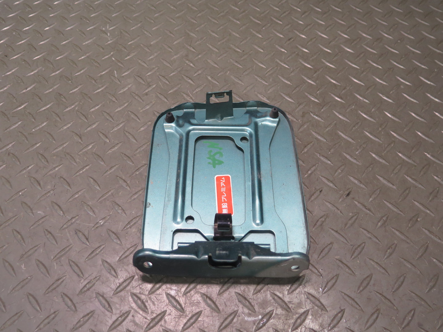 96-98 Nissan Stagea WGC34 Fuel Door Lid Cover Emerald Green OEM