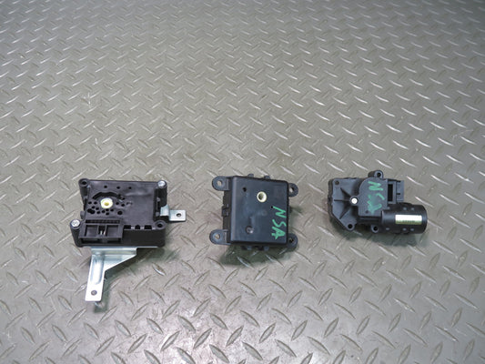 96-98 Nissan Stagea WGC34 A/C Heater Flap Actuator Motor Set of 3 OEM