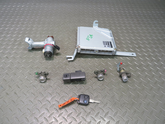 1996 Nissan Stagea WGC34 RB25DE A/T ECU Ignition Door Glove Trunk Lock KEY Set