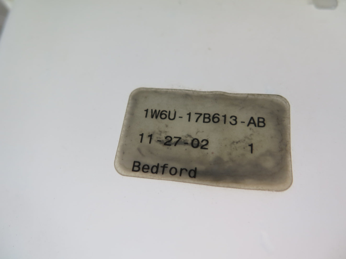 02-05 Ford Thunderbird Windshield Washer Fluid Reservoir Tank w Pump OEM