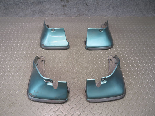 96-98 Nissan Stagea WGC34 Front Rear Left & Right MUD Flap Guard Green Set OEM