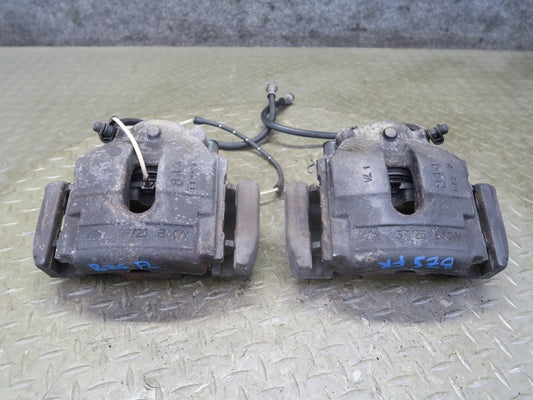 06-08 BMW E85 Z4 N52 3.0si RWD Set of 2 Front Left & Right Brake Caliper OEM