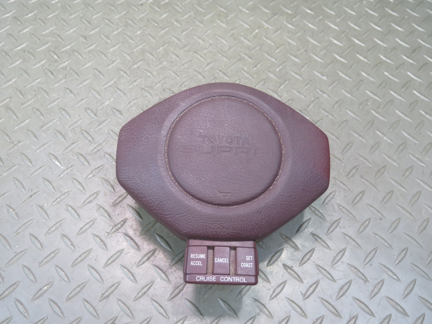 86-88 Toyota Supra MA70L Steering Wheel Horn Center Trim Pad Cover OEM