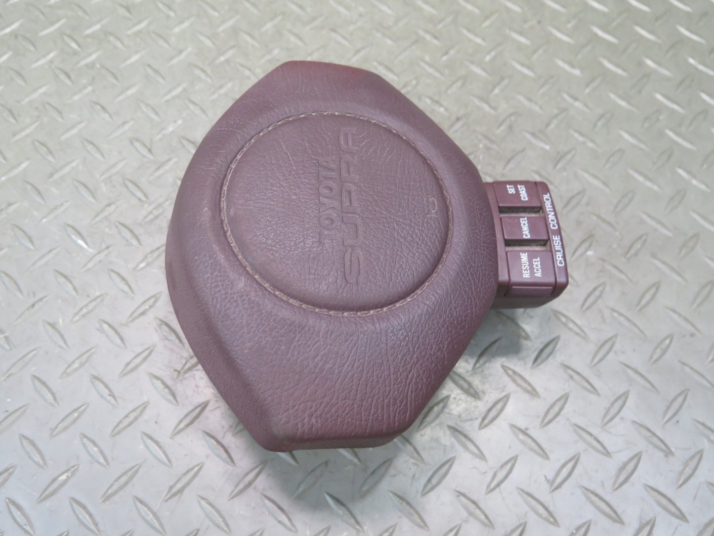 86-88 Toyota Supra MA70L Steering Wheel Horn Center Trim Pad Cover OEM