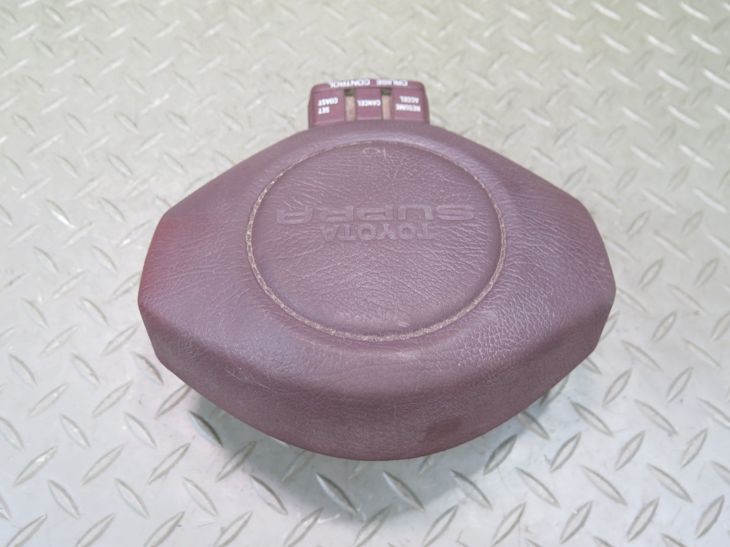 86-88 Toyota Supra MA70L Steering Wheel Horn Center Trim Pad Cover OEM
