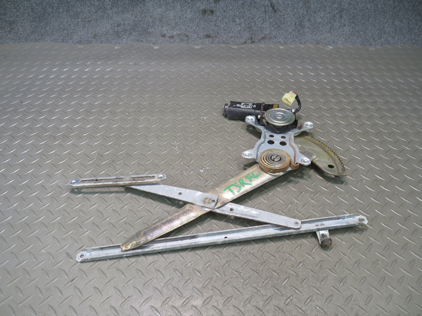 86-92 Toyota Supra MA70L Left Door Window Regulator w Motor OEM