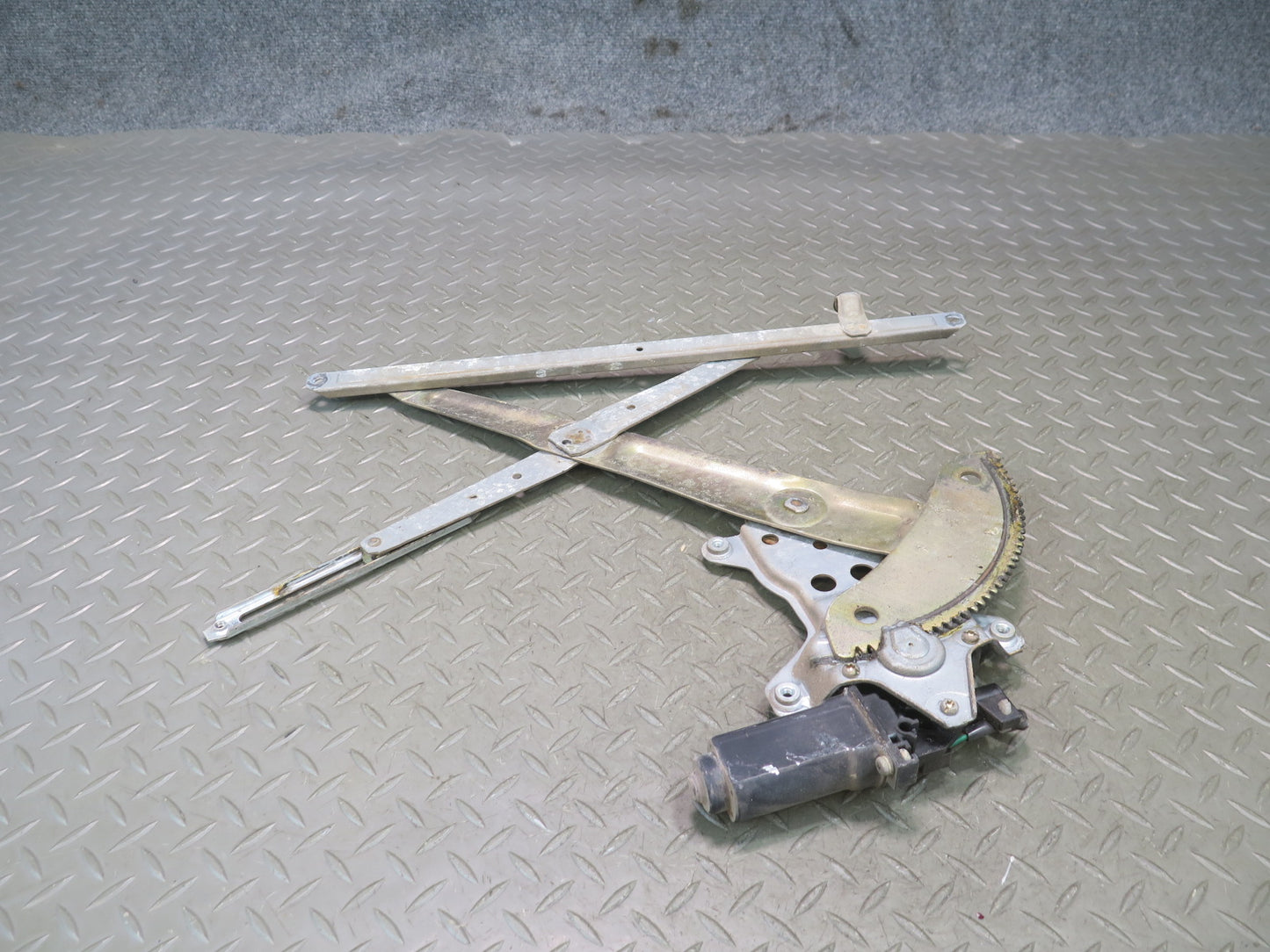 86-92 Toyota Supra MA70L Left Door Window Regulator w Motor OEM