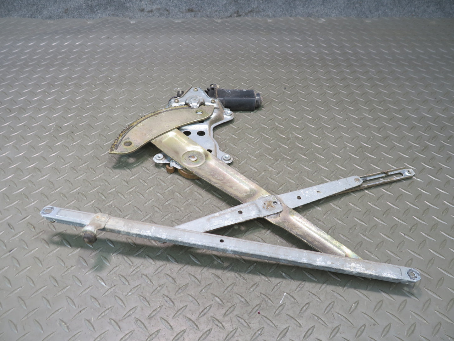 86-92 Toyota Supra MA70L Left Door Window Regulator w Motor OEM