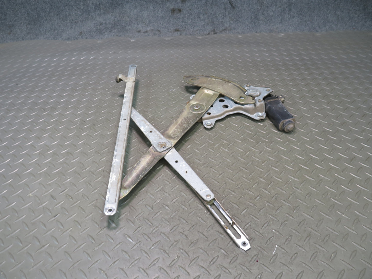 86-92 Toyota Supra MA70L Left Door Window Regulator w Motor OEM