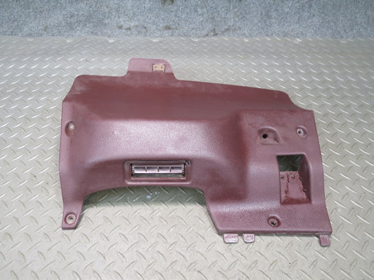 86-92 Toyota Supra MA70L  Front Left Under Dash Lower Knee Trim Panel OEM