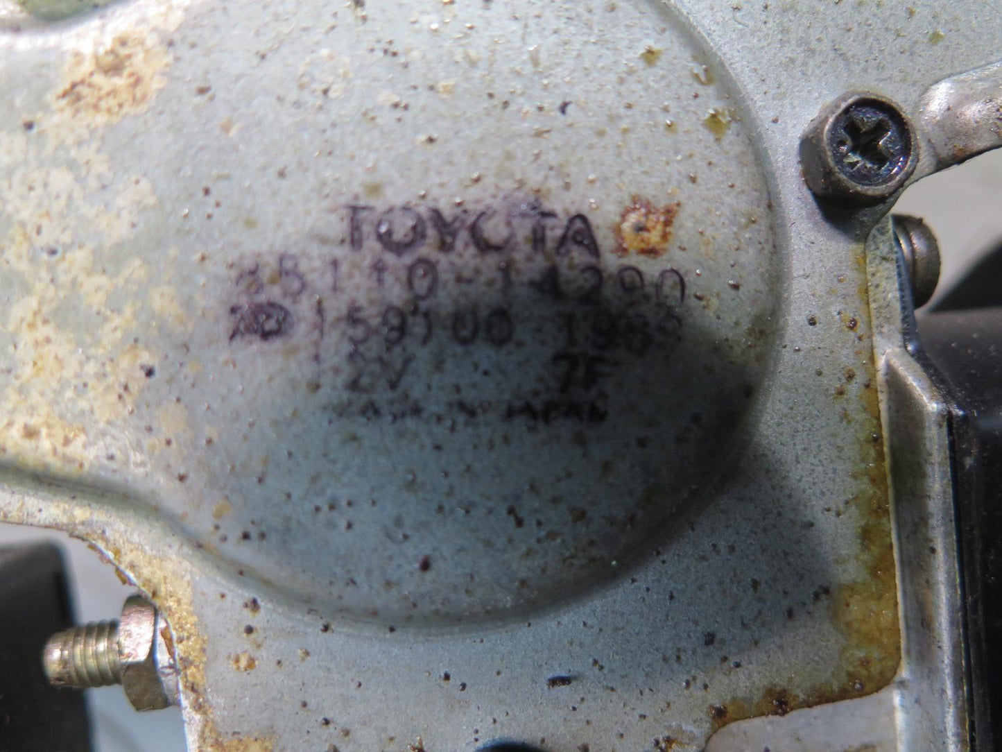 86-92 Toyota Supra MA70L Rear Trunk Lid Tailgate Wiper Motor OEM