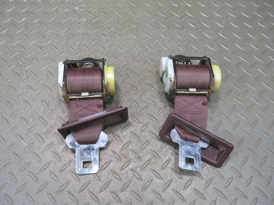 86-88 TOYOTA SUPRA REAR RIGHT & LEFT SIDE SEATBELT RETRACTOR SET OEM