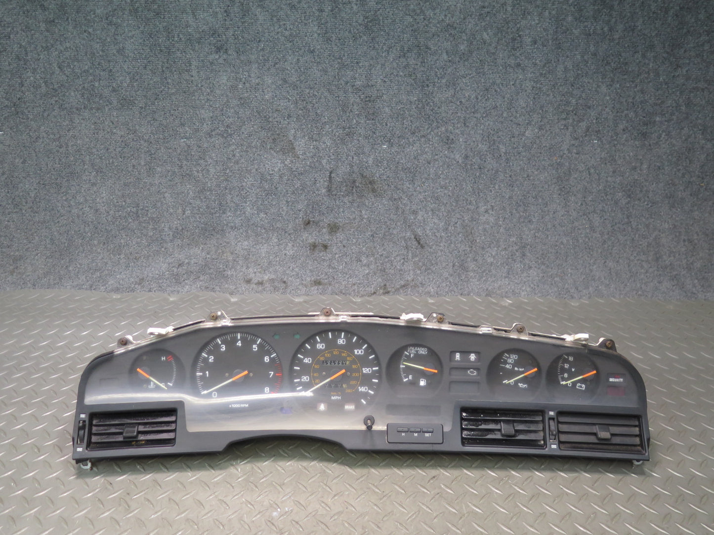 86-88 Toyota Supra MA70L NON Turbo M/T Instrument Cluster Gauge Speedometer OEM