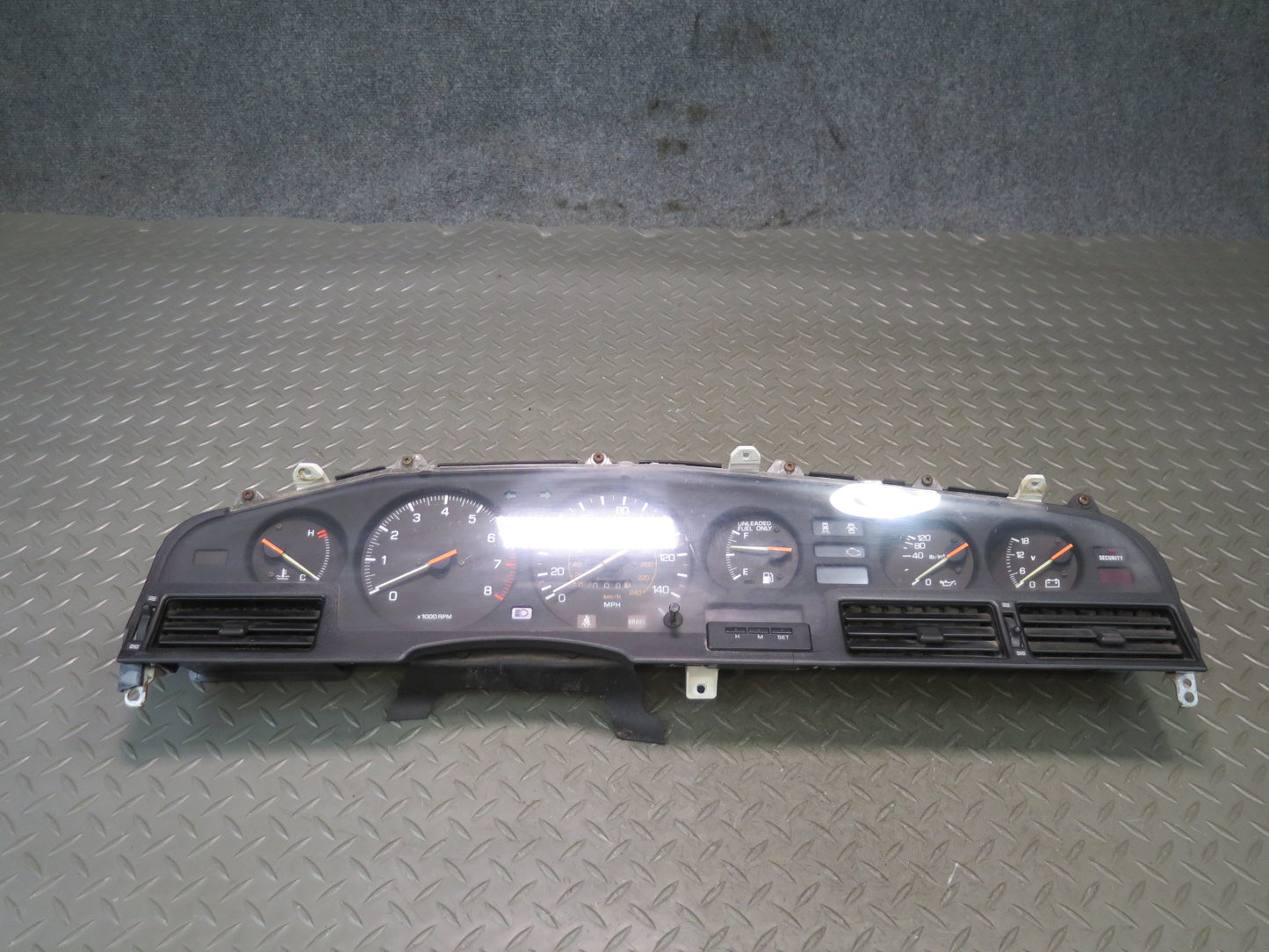 86-88 Toyota Supra MA70L NON Turbo M/T Instrument Cluster Gauge Speedometer OEM