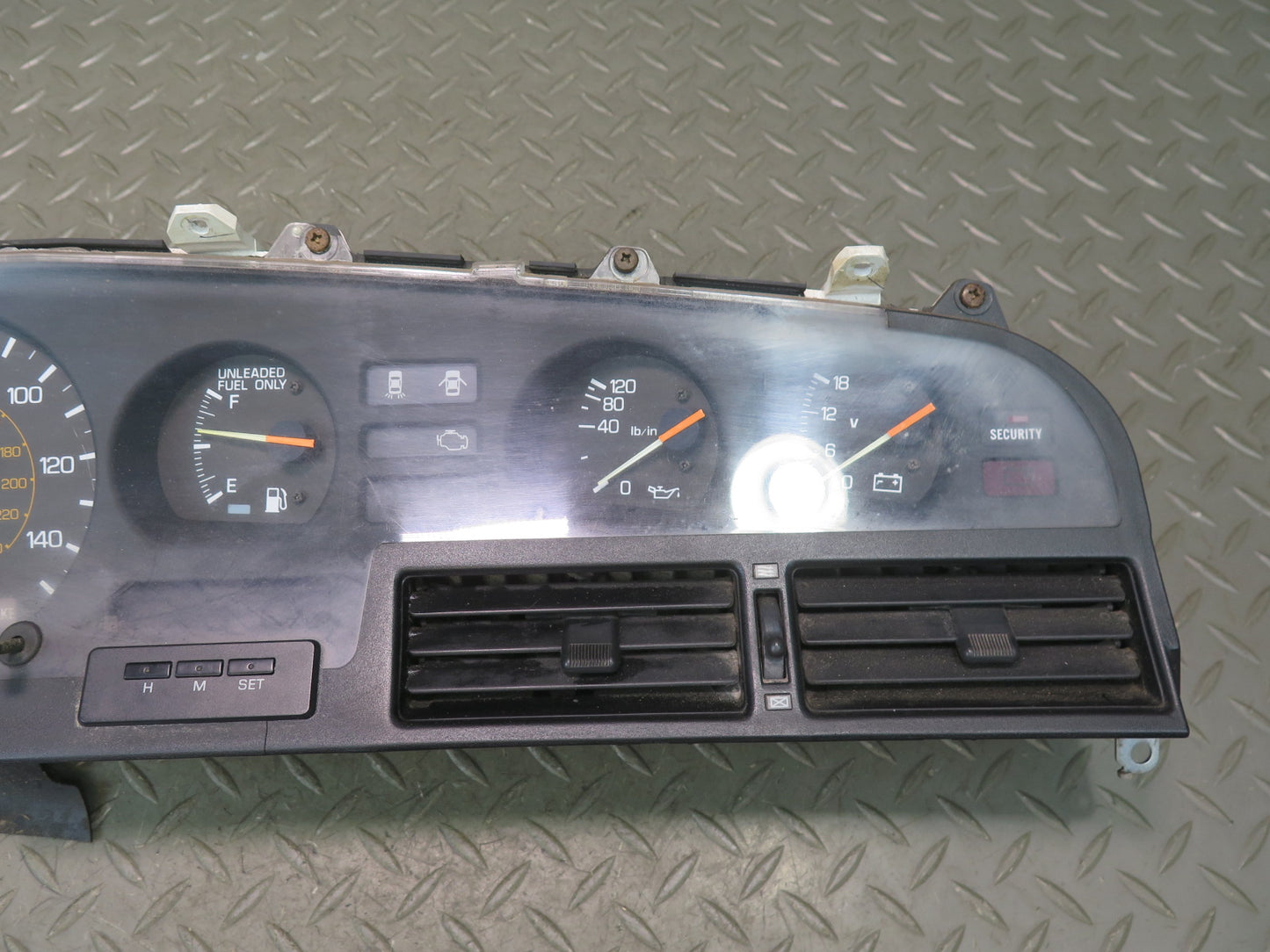 86-88 Toyota Supra MA70L NON Turbo M/T Instrument Cluster Gauge Speedometer OEM