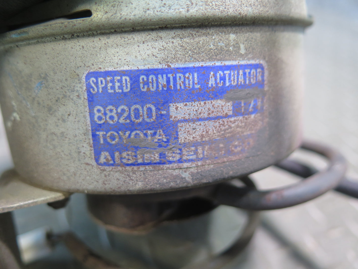 86-92 Toyota Supra MA70L Cruise Control Speed Actuator Unit w Cable OEM